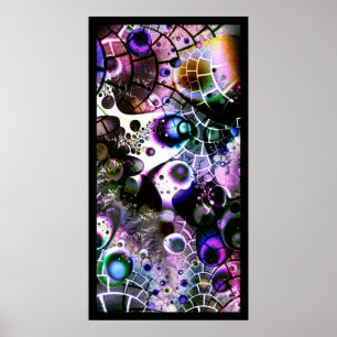 Póster A visão de um universo infinito em um minuto
