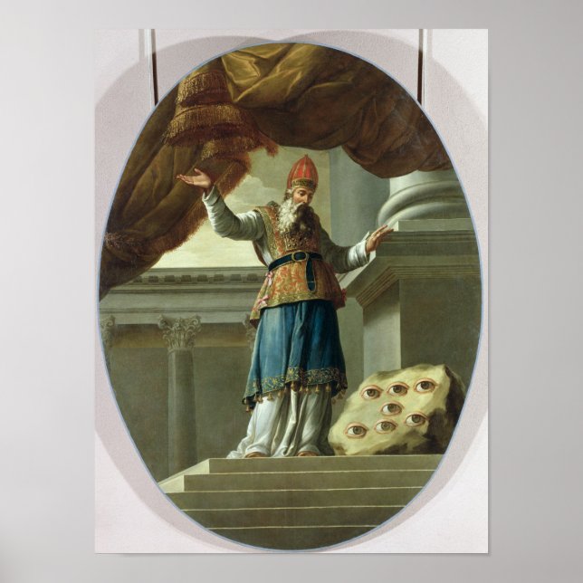 Poster A visão de Zechariah (Frente)