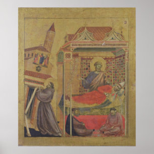 Poster A visão do papa Inocente III, c.1295-1300