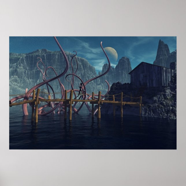 Poster A visita (Frente)