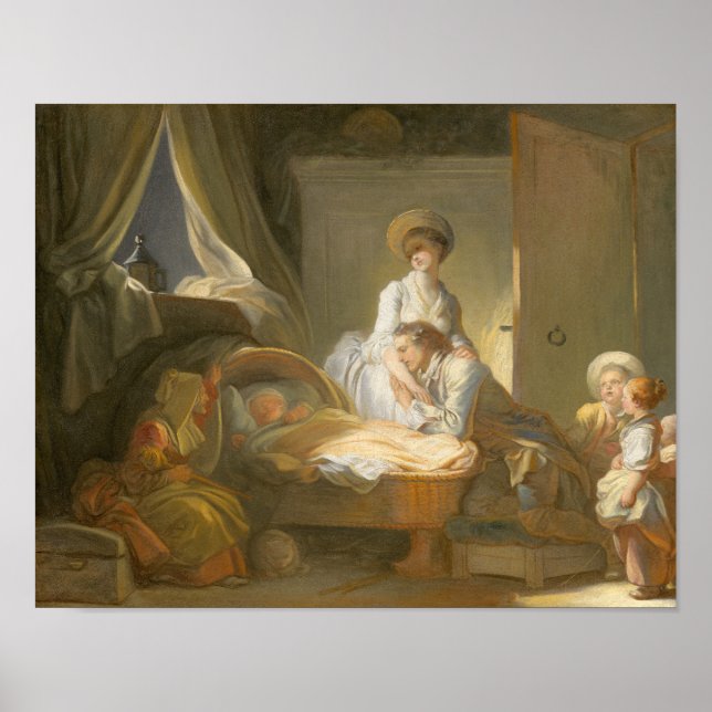 Poster A Visita ao Berçário (Frente)