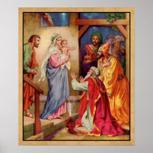 Póster A visita dos sábios