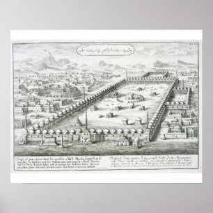 Poster A vista da Meca, 'do einer de Entwurf historischen
