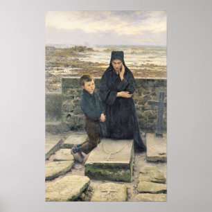 Póster A viúva do Ile de Sein, 1880