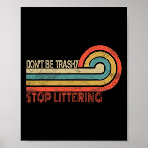 Poster A Volta do Dia da Terra Não Seja Traseira Pare De