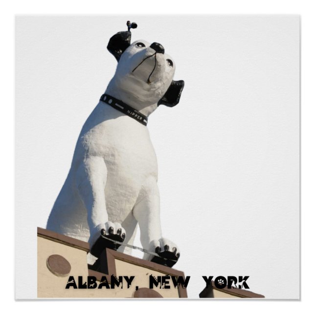 Póster A Voz do Mestre Nipper O Cão (Frente)