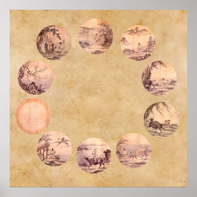 Poster A Zen De Dez Combustíveis (Frente)