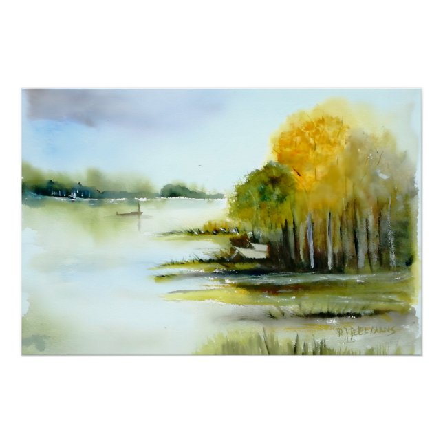 Póster Aan het Meer (Frente)