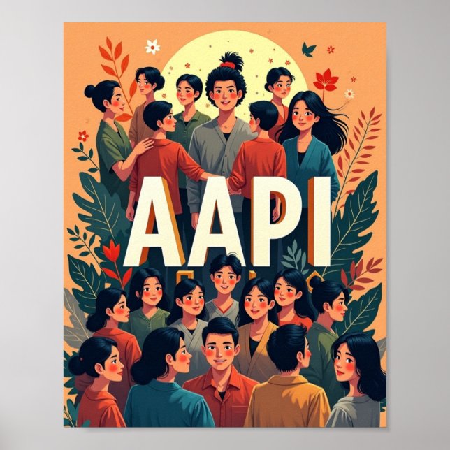 POSTER AAPI ALLY (Frente)