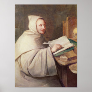 Póster Abade Armand-Jean le Bouthillier de Rance