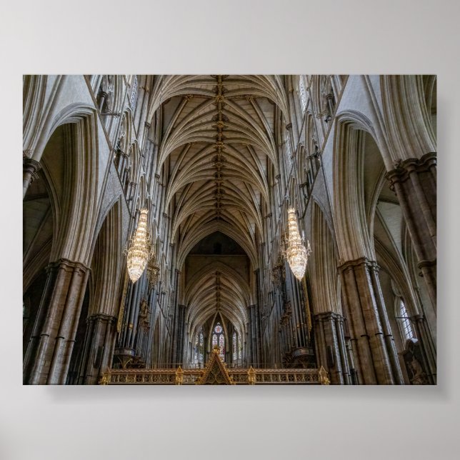 Poster Abadia de Westminster (Frente)