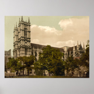 Póster Abadia de Westminster, Londres, Inglaterra