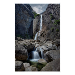 Póster Abaixe Yosemite Falls