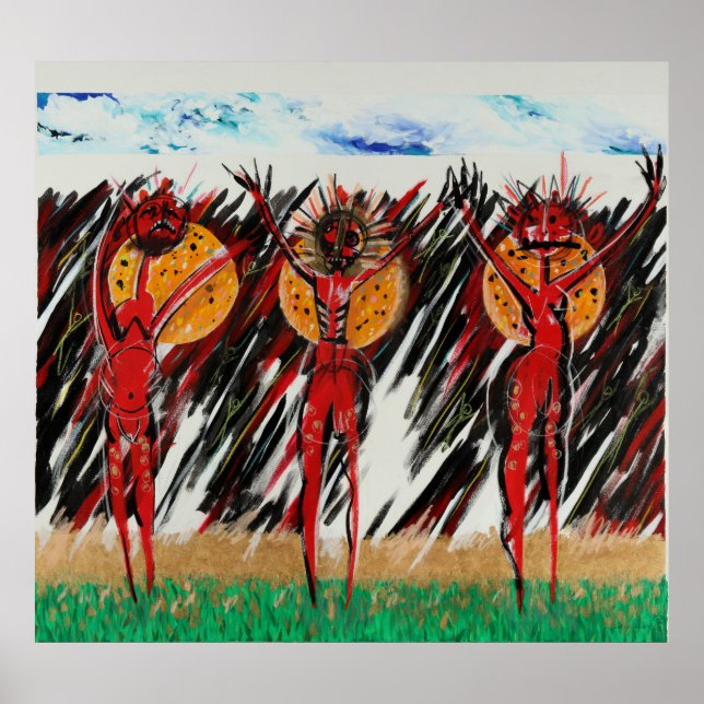 Póster Abaixo (Frente)