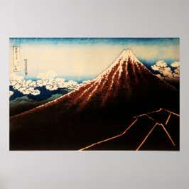 Poster Abaixo da Cúpula de Arte Japonesa