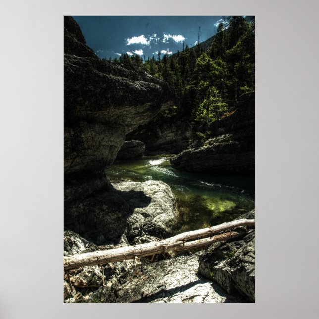 Poster Abaixo das cataratas (Frente)