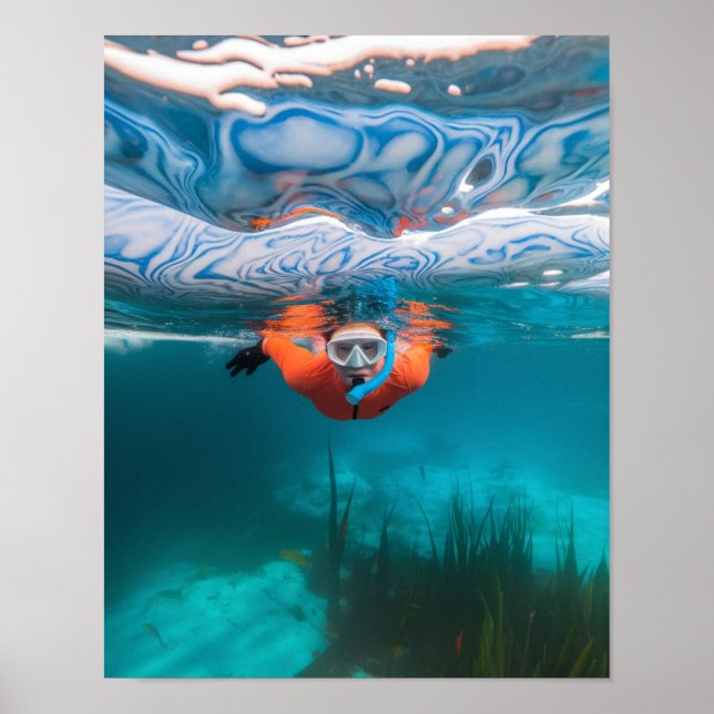 Poster Abaixo do gelo (Frente)