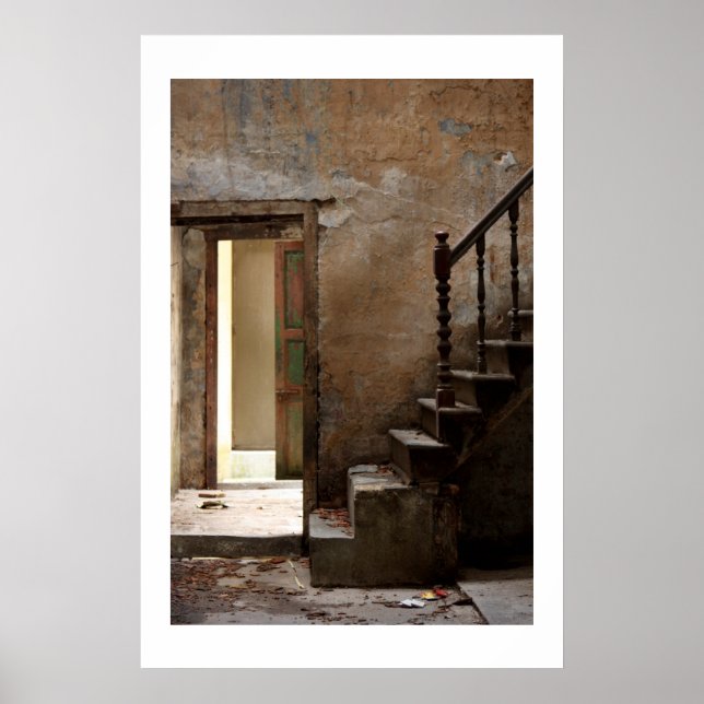 Póster Abandonado (Frente)