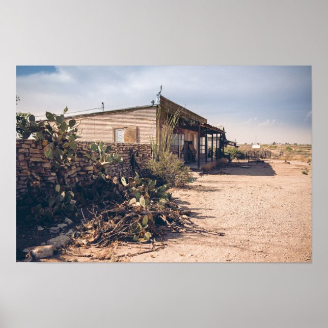 Poster Abandonado em Carlsbad (Frente)