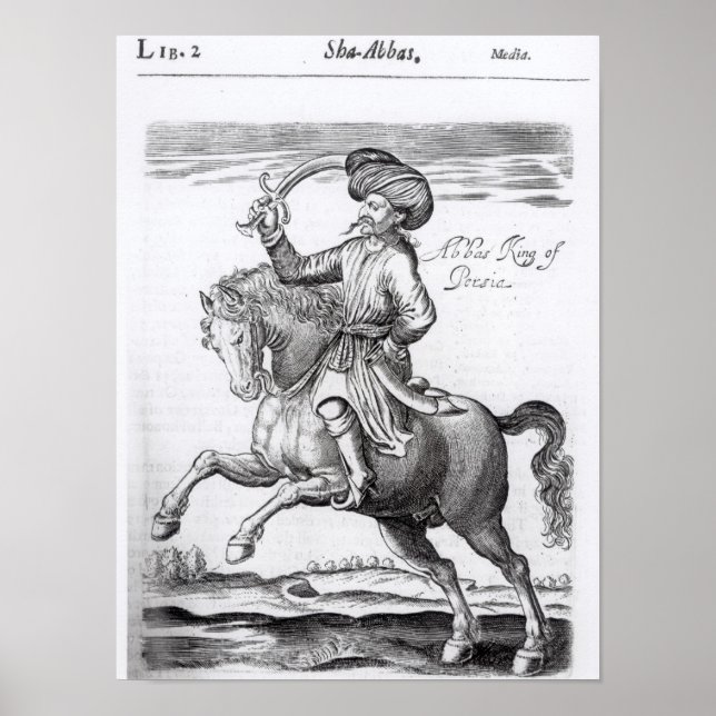 Poster Abbas, Rei da Pérsia (Frente)