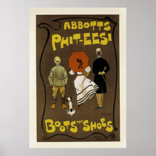 Póster Abbott Phit-Eesi ~ Boots and Calçados