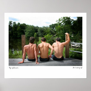 Póster ABC-5374, meninos do verão, Lee Vandergrift
