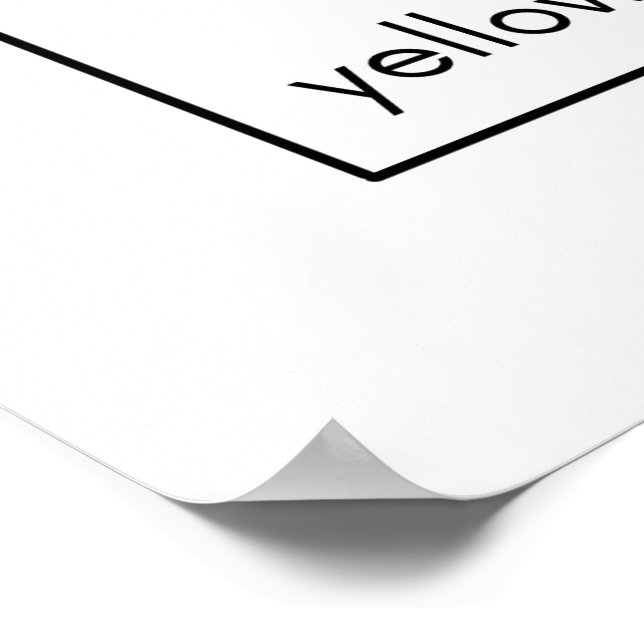 Poster abc - alfabeto (Borda)