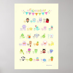 POSTER ABC - Mi abecedario