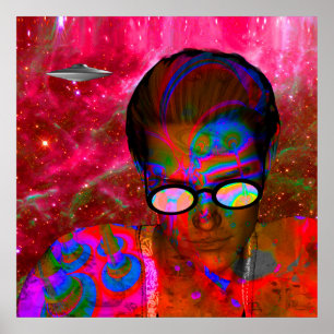 Póster Abdução de alienígenas