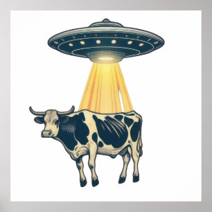 Poster Abdução De Vacas