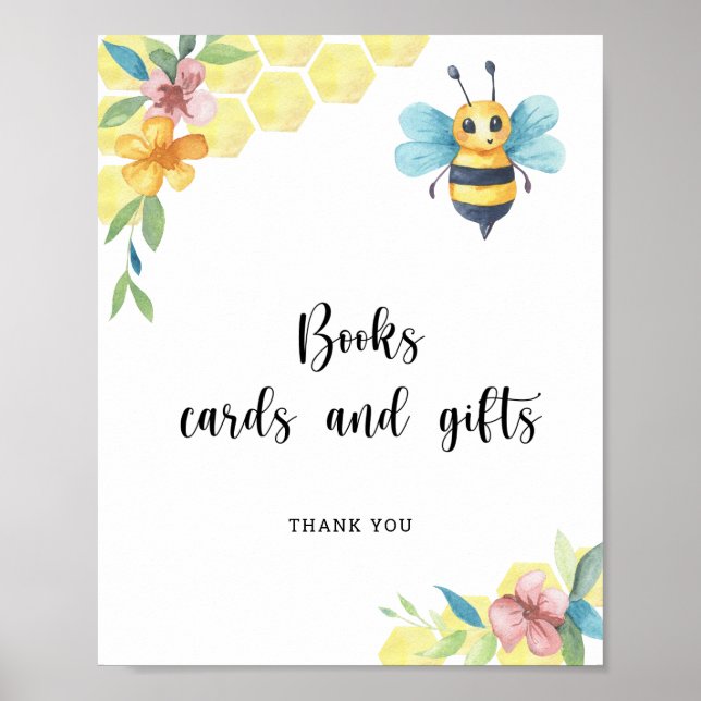 Poster Abeja melífera - livros cartões e presentes (Frente)