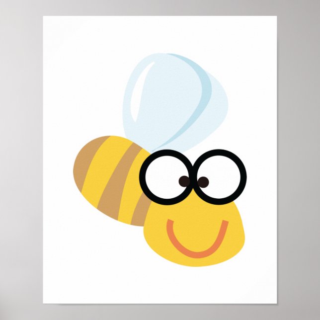 Poster abelha-de-bumble bobo (Frente)