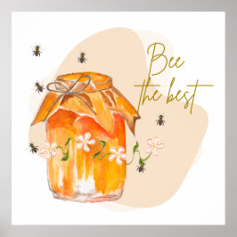 Poster abelha o melhor