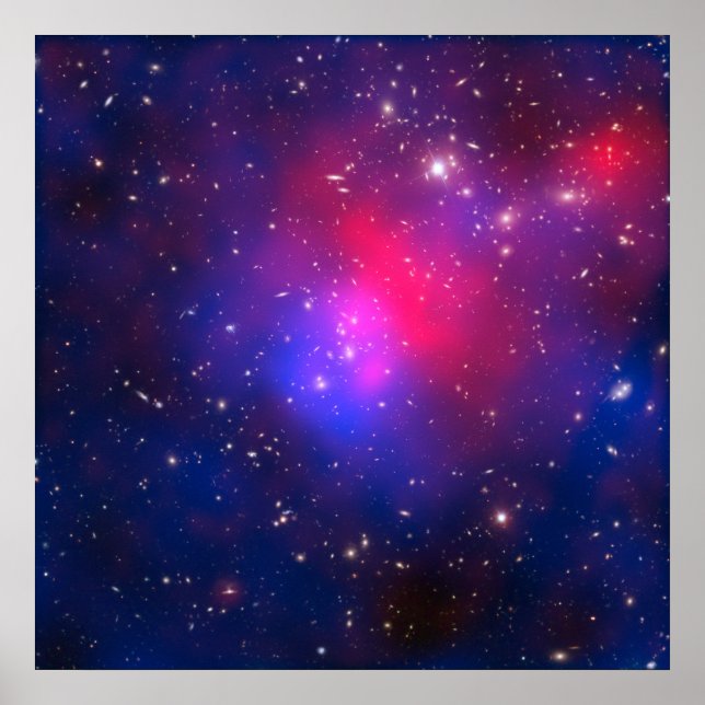 Poster Abell 2744, Cluster de Pandora. (Frente)