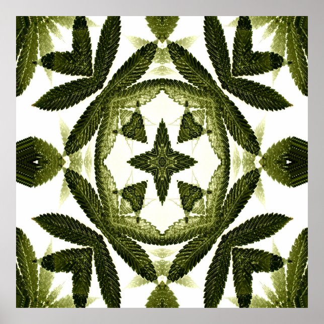 Poster Abençoada é a Rainha... (Frente)