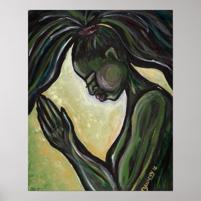 Poster Abençoado e Altamente Favorecido (Frente)