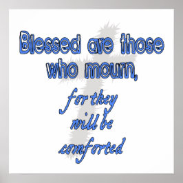 Póster Abençoados São Aqueles Que Choram