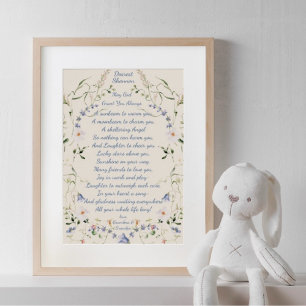 Poster Abençoando um raio de sol para aquecer a sua arte