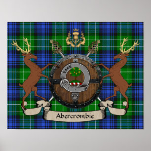 Poster Abercrombie Crachá & Scottish Targe Personalizado