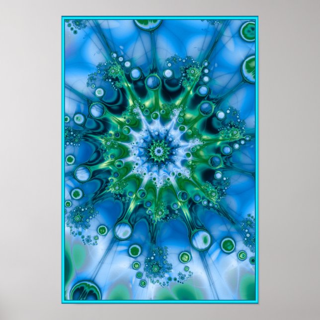 Poster Abertura Azul (Frente)