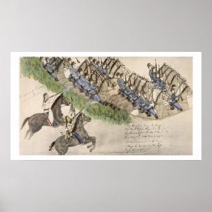 Póster Abertura da Batalha do Pequeno Corno Grande (tinta