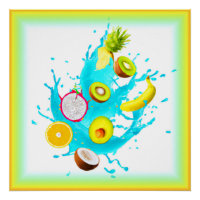 Abertura do Comprar de Arte Tropical Fruta