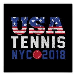 Póster Abertura Tênis US New York 2018