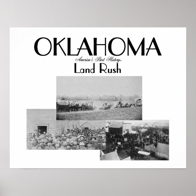 Póster ABH Oklahoma Land Rush (Frente)