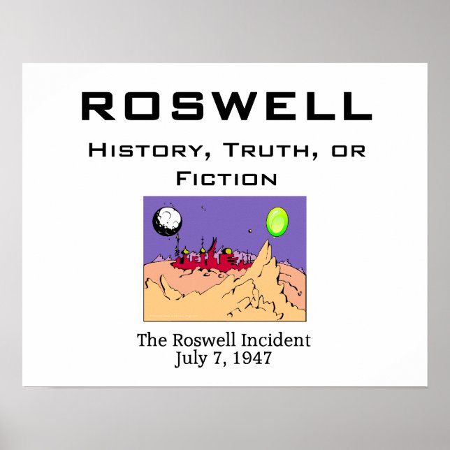 Póster ABH Roswell (Frente)