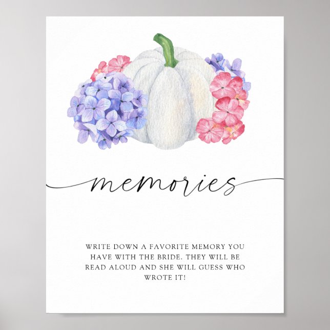 Poster Abóbora branca - memórias com a noiva (Frente)