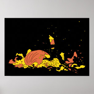 Poster Abóbora Esmagada
