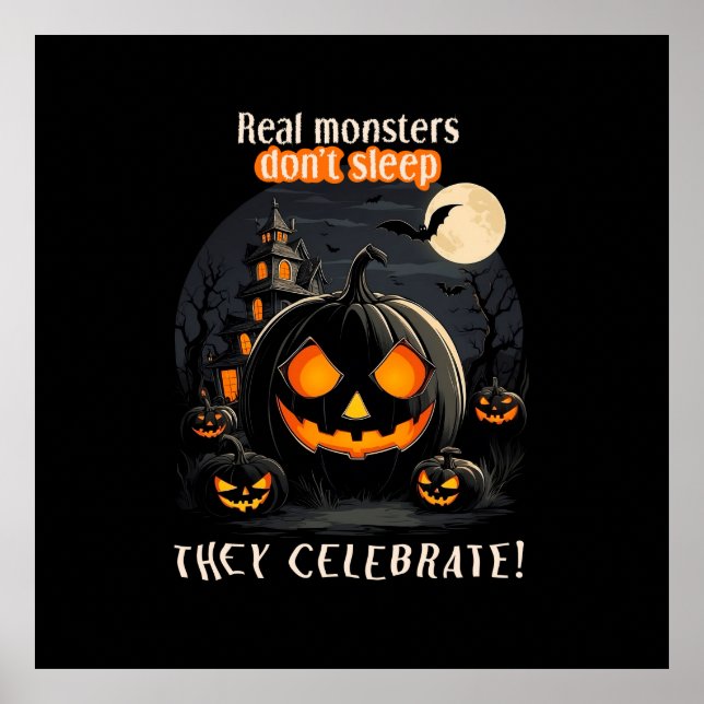 Poster Abóbora-negra (Frente)