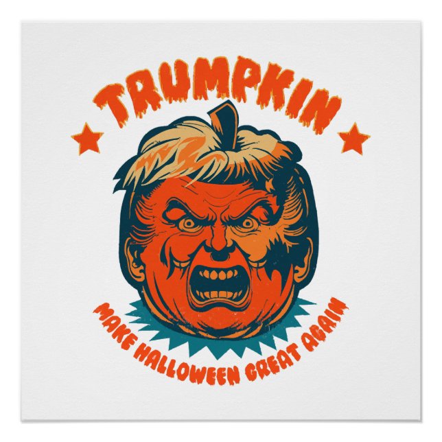 Póster abobrinha torna o Halloween ótimo novamente engraç (Frente)