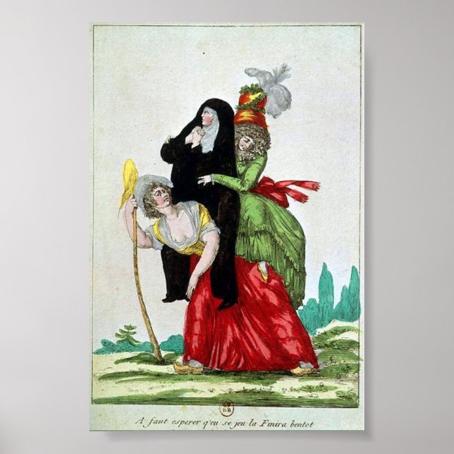 Poster Abolição de Privilégios e Direitos Feudal (Frente)